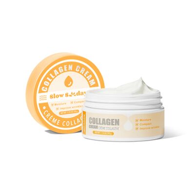SHEIN Krem kolagenowy Slow Sunday, kolagen, nawilżający, rozświetlający i ujędrniający skórę, K Beauty, dobry wybór na wakacje, niezbędnik w podróży, na Hal SHEIN Krem kolagenowy Slow Sunday, kolagen, nawilżający, rozświetlający i ujędrniający skórę, K Beauty, dobry wybór na wakacje, niezbędnik w podróży, na Hal