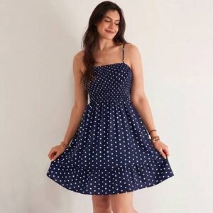 SHEIN Sukienka mini w stylu retro w groszki, plus size, na wakacje i do pracy, uniwersalna, o kroju litery A, idealna dla kobiet