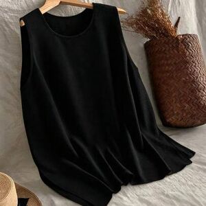 SHEIN Luźny casualowy top na ramiączkach w dużym rozmiarze na letnie wyjścia