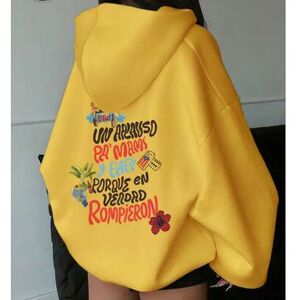 SHEIN Puerto Rico Bunny "DtMF" zabawny żabi unikalny nadruk, odzież damska, jesienna odzież damska, damski luźny top plus size z okrągłym dekoltem