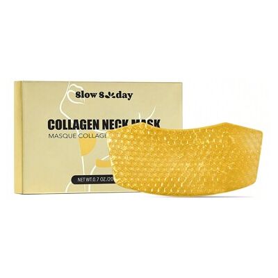 SHEIN Slow Sunday Collagen Neck Mask, ujędrnia i napina, redukuje zmarszczki na szyi, K Beauty, idealna na imprezę, odpowiednia na lato SHEIN Slow Sunday Collagen Neck Mask, ujędrnia i napina, redukuje zmarszczki na szyi, K Beauty, idealna na imprezę, odpowiednia na lato
