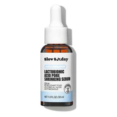 SHEIN Serum zwężające pory z kwasem laktobionowym SlowSunday, redukuje zaskórniki i pory, złuszcza skórę twarzy, minimalizuje widoczność porów, nawilżająca SHEIN Serum zwężające pory z kwasem laktobionowym SlowSunday, redukuje zaskórniki i pory, złuszcza skórę twarzy, minimalizuje widoczność porów, nawilżająca
