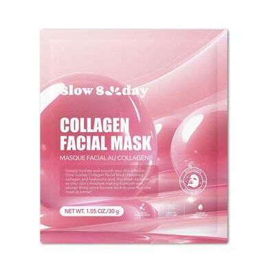 SHEIN Maseczka kolagenowa SlowSunday, nawilżająca i odżywcza, kojąca skórę, maska hydrożelowa, K Beauty, pielęgnacja skóry, Y2K, idealna na imprezę, odpowie SHEIN Maseczka kolagenowa SlowSunday, nawilżająca i odżywcza, kojąca skórę, maska hydrożelowa, K Beauty, pielęgnacja skóry, Y2K, idealna na imprezę, odpowie