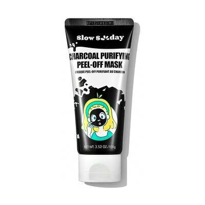 SHEIN SlowSunday Charcoal Purifying Peel-Off Mask, Maseczka do twarzy, Środek do usuwania zaskórników, Głębokie oczyszczanie, Koreańska pielęgnacja skóry, K SHEIN SlowSunday Charcoal Purifying Peel-Off Mask, Maseczka do twarzy, Środek do usuwania zaskórników, Głębokie oczyszczanie, Koreańska pielęgnacja skóry, K