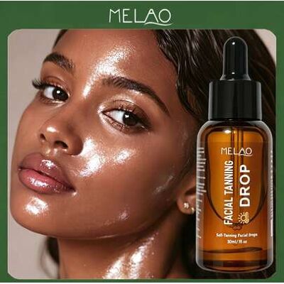 SHEIN MELAO Face Bronzing Essence – serum brązujące do twarzy, uzyskaj naturalną, muśniętą słońcem, zdrową opaleniznę bez ekspozycji na słońce – lekka, niek SHEIN MELAO Face Bronzing Essence – serum brązujące do twarzy, uzyskaj naturalną, muśniętą słońcem, zdrową opaleniznę bez ekspozycji na słońce – lekka, niek