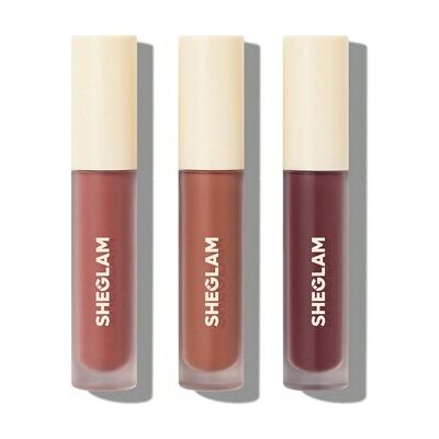 SHEIN Matte Allure Zestaw Mini Pomadek W PłYnie-Feel Real Markowe Kosmetyki Do MakijażU I Urody Dla Kobiet I DziewcząT SHEIN Matte Allure Zestaw Mini Pomadek W PłYnie-Feel Real Markowe Kosmetyki Do MakijażU I Urody Dla Kobiet I DziewcząT