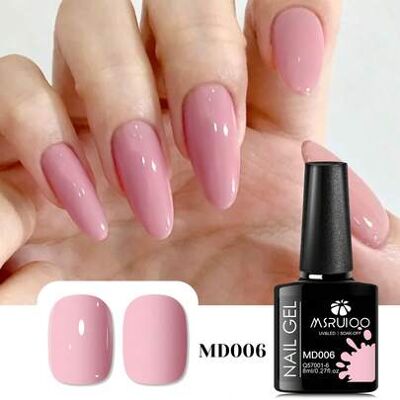 SHEIN 8ml półtransparentowy różowy lakier do paznokci w żelu, naturalny odcień wiosenno-letni, półtrwały żel UV/LED do zdobienia paznokci, prezent dla kobie SHEIN 8ml półtransparentowy różowy lakier do paznokci w żelu, naturalny odcień wiosenno-letni, półtrwały żel UV/LED do zdobienia paznokci, prezent dla kobie