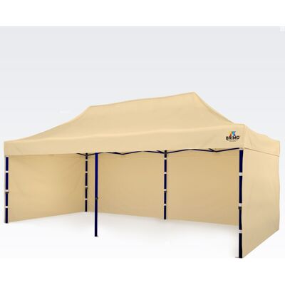 BRIMO - Wedding tent - 3x6m - beige - Tent BRIMO - Wedding tent - 3x6m - beige - Tent
