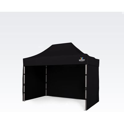 BRIMO Profesjonalny Namiot Ogrodowy 2x3m ALU EXCLUSIVE (3 ściany) - plus 3 ściany - Czarny BRIMO Profesjonalny Namiot Ogrodowy 2x3m ALU EXCLUSIVE (3 ściany) - plus 3 ściany - Czarny