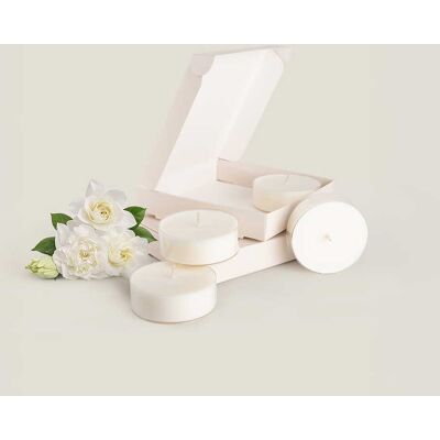 ART Świece tealight Thaitian Gardenia pudełko 4x40g ART Świece tealight Thaitian Gardenia pudełko 4x40g