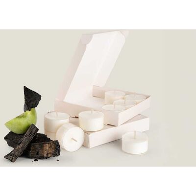 ART Świece tealight Apple Oudh pudełko 9x16g ART Świece tealight Apple Oudh pudełko 9x16g