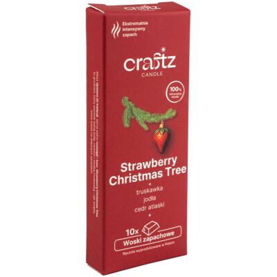 Craftz Candle Wosk Zapachowy Strawberry Christmas Tree Craftz Candle Wosk Zapachowy Strawberry Christmas Tree