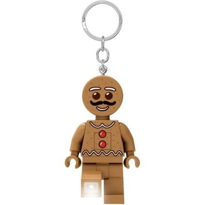 Breloczek LEGO z latarką: Piernikowy ludek Breloczek LEGO z latarką: Piernikowy ludek