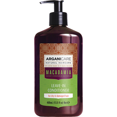 Arganicare Macadamia Odżywka bez spłukiwania do suchych i zniszczonych włosów 400 ml Arganicare Macadamia Odżywka bez spłukiwania do suchych i zniszczonych włosów 400 ml
