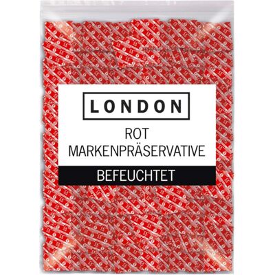 London Londyn - lateksowa prezerwatywa o smaku truskawkowym (1000 szt.) London Londyn - lateksowa prezerwatywa o smaku truskawkowym (1000 szt.)