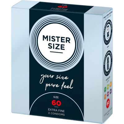Mister Size Europejski kochanek - dildo z jądrami - średnie Mister Size Europejski kochanek - dildo z jądrami - średnie