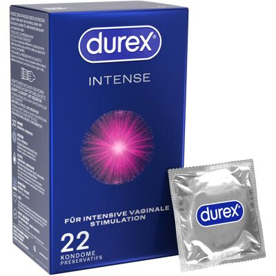 Durex Intense - orgazmiczne prezerwatywy (22 szt.) Durex Intense - orgazmiczne prezerwatywy (22 szt.)