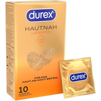 Durex Hautnah - prezerwatywy bez lateksu - 10 sztuk Durex Hautnah - prezerwatywy bez lateksu - 10 sztuk