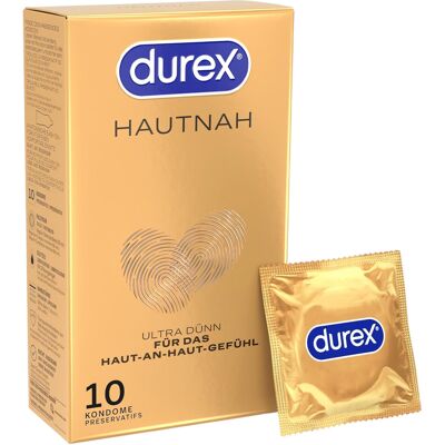 Durex Hautnah - prezerwatywy ultracienkie - 10 sztuk Durex Hautnah - prezerwatywy ultracienkie - 10 sztuk