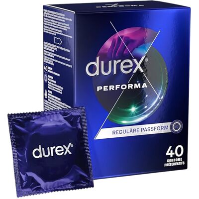 Durex Performa - prezerwatywy opóźniające - 40 sztuk Durex Performa - prezerwatywy opóźniające - 40 sztuk