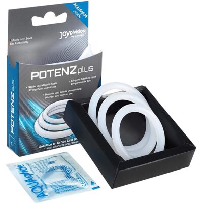 Joydivision POTENZplus - pierścień na penisa - zestaw 3 sztuki Joydivision POTENZplus - pierścień na penisa - zestaw 3 sztuki