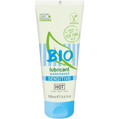 HOT Bio Sensitive - wegański lubrykant na bazie wody (100 ml) HOT Bio Sensitive - wegański lubrykant na bazie wody (100 ml)