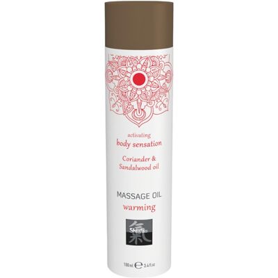 HOT - Shiatsu Warming - olejek do masażu - kolendra-drzewo sandałowe 100 ml HOT - Shiatsu Warming - olejek do masażu - kolendra-drzewo sandałowe 100 ml