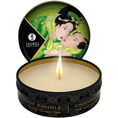 Shunga - świeca do masażu - zielona herbata - 30 ml Shunga - świeca do masażu - zielona herbata - 30 ml