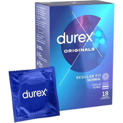 Durex Originals - prezerwatywy - 18 sztuk Durex Originals - prezerwatywy - 18 sztuk
