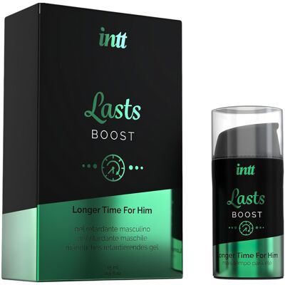 intt Lasts Boost - spray opóźniający wytrysk i wzmacniający erekcję (15 ml) intt Lasts Boost - spray opóźniający wytrysk i wzmacniający erekcję (15 ml)