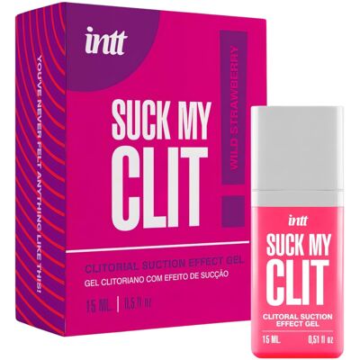 Intt Suck My Clit - żel stymulujący łechtaczkę dla kobiet - truskawkowy (15 ml) Intt Suck My Clit - żel stymulujący łechtaczkę dla kobiet - truskawkowy (15 ml)
