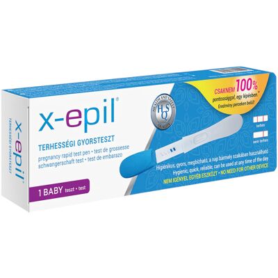 X-Epil - test ciążowy szybki - pisak - 1 sztuka X-Epil - test ciążowy szybki - pisak - 1 sztuka