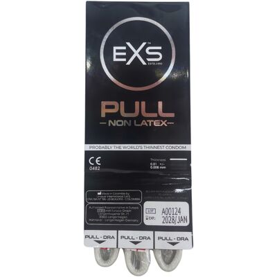 EXS - prezerwatywy bez lateksu - 3 sztuki EXS - prezerwatywy bez lateksu - 3 sztuki