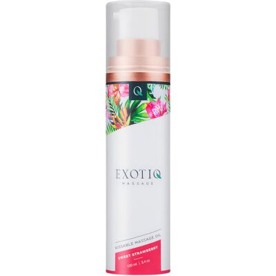 Exotiq - olejek do masażu zapachowy - truskawka 100ml Exotiq - olejek do masażu zapachowy - truskawka 100ml