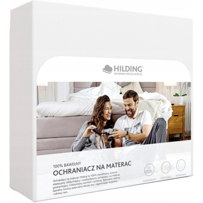 Ochraniacz bawełniany Hilding 90x200 cm antyalergiczny Ochraniacz bawełniany Hilding 90x200 cm antyalergiczny