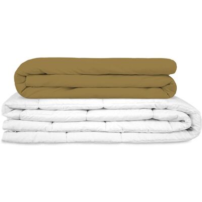 Kołdra obciążeniowa Gravity 150x220 cm Khaki (Letnia-Bawełniana) Khaki (Letnia-Bawełniana) 100% z bawełny Kołdra obciążeniowa Gravity 150x220 cm Khaki (Letnia-Bawełniana) Khaki (Letnia-Bawełniana) 100% z bawełny