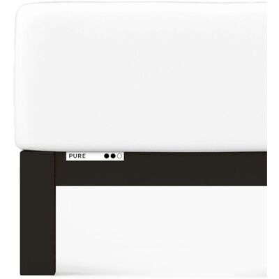 Prześcieradło Schlafgut Pure 120x190-130x220 cm Biały -130x220 - M (101) bawełna Prześcieradło Schlafgut Pure 120x190-130x220 cm Biały -130x220 - M (101) bawełna
