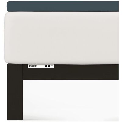 Prześcieradło Schlafgut Pure Topper 180x200-200x220 cm Szary Deep -200x220 Gray Deep 556 - XL bawełna Prześcieradło Schlafgut Pure Topper 180x200-200x220 cm Szary Deep -200x220 Gray Deep 556 - XL bawełna