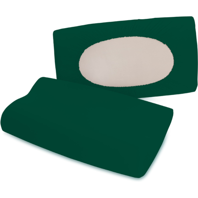 Poszewka Schlafgut Pure Green Deep - (690) 95% bawełna Uniwersalny Zielony Deep 5% elastan Poszewka Schlafgut Pure Green Deep - (690) 95% bawełna Uniwersalny Zielony Deep 5% elastan