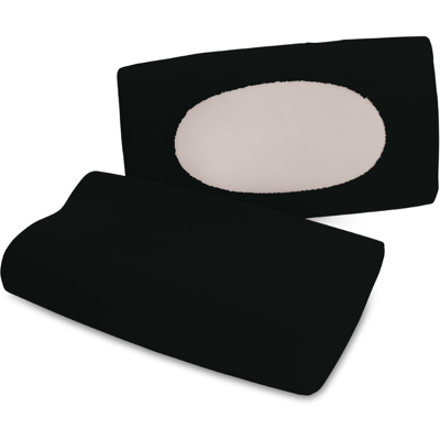 Poszewka Schlafgut Pure Off Black - (799) 95% bawełna Uniwersalny Off Czarny 5% elastan Poszewka Schlafgut Pure Off Black - (799) 95% bawełna Uniwersalny Off Czarny 5% elastan