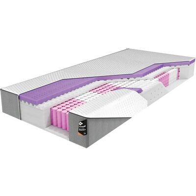 Hilding Materac .zip Curem 180x200 cm Materac .zip 180x200 sprężynowy twardy H4 Hilding Materac .zip Curem 180x200 cm Materac .zip 180x200 sprężynowy twardy H4