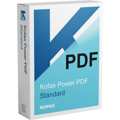 Kofax Power PDF Standard 3.1 - Windows Oprogramowanie PDF Kofax Power PDF Standard 3.1 - Windows Oprogramowanie PDF