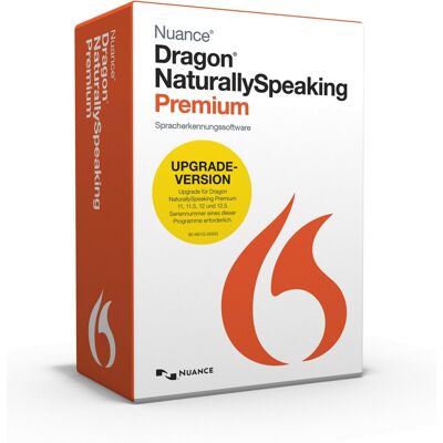 Nuance Dragon NaturallySpeaking 13 Premium, Upgrade Nuance Dragon NaturallySpeaking 13 Premium, Upgrade