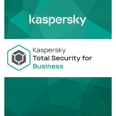 Kaspersky - Total Security for Business - 25-49 Users - 1 Year Renewal - Security Suite Kaspersky - Total Security for Business - 25-49 Users - 1 Year Renewal - Security Suite
