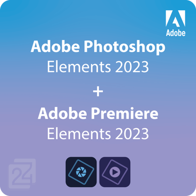 Adobe Photoshop Elements 2023 + Premiere Elements 2023 Win/MAC Nowy Zakup Adobe Photoshop Elements 2023 + Premiere Elements 2023 Win/MAC Nowy Zakup