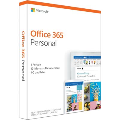 Microsoft Office 365 Personal - Zestaw biurowy - 1 Licencja - 1 Rok Microsoft Office 365 Personal - Zestaw biurowy - 1 Licencja - 1 Rok