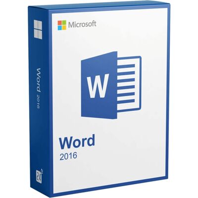 Microsoft Word 2016 - Obsługuje Windows i Mac OS - Pełna wersja - 1 PC Microsoft Word 2016 - Obsługuje Windows i Mac OS - Pełna wersja - 1 PC