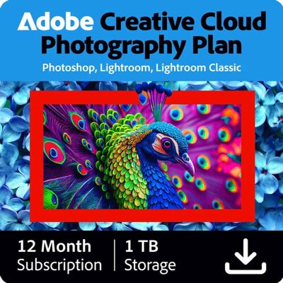 Adobe Creative Cloud Photography Plan 1 TB 1 Rok Adobe Creative Cloud Photography Plan 1 TB 1 Rok