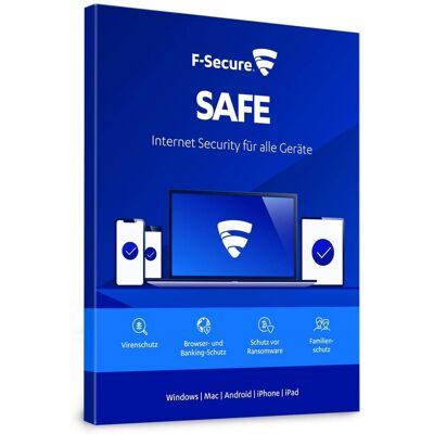 F-Secure Safe Internet Security 5 Urządzenia / 2 Lata F-Secure Safe Internet Security 5 Urządzenia / 2 Lata