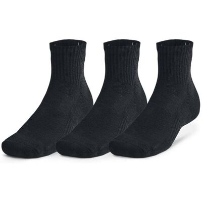 Under Armour skarpetki bawełniane unisex 3 pak czarne (M) Under Armour skarpetki bawełniane unisex 3 pak czarne (M)